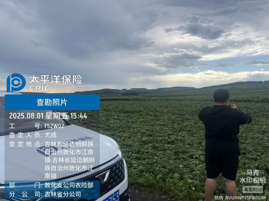 中國太保產(chǎn)險(xiǎn)吉林省分公司/供圖 中國太保產(chǎn)險(xiǎn)吉林省分公司/供圖